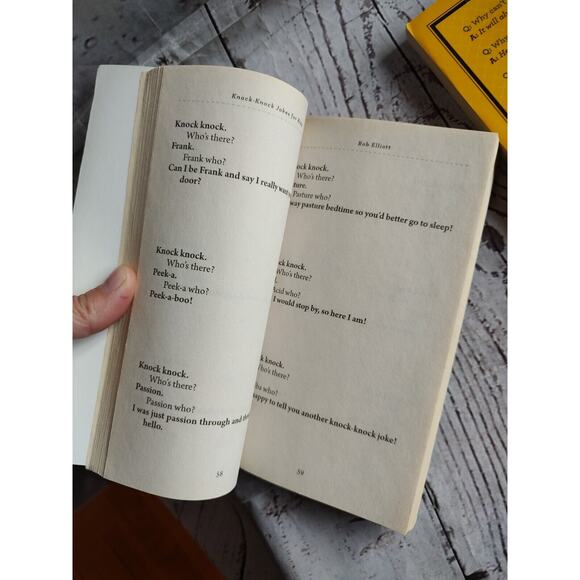 laugh out loud kids joke book Lot Of 3 Animal, Knock Knock Jokes Rob Elliott - Picture 8 of 10